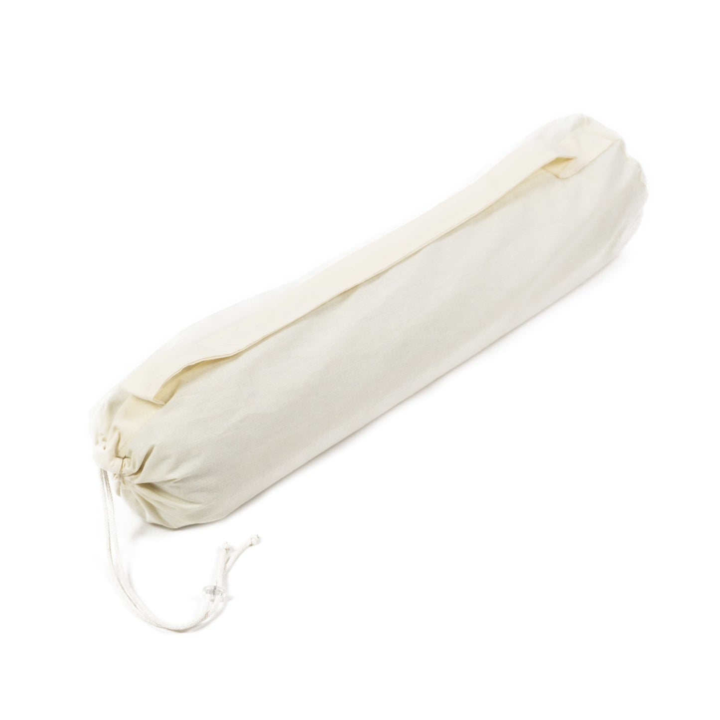 Merino scheerwollen yogamat met katoenen tas - antraciet - Extra lang